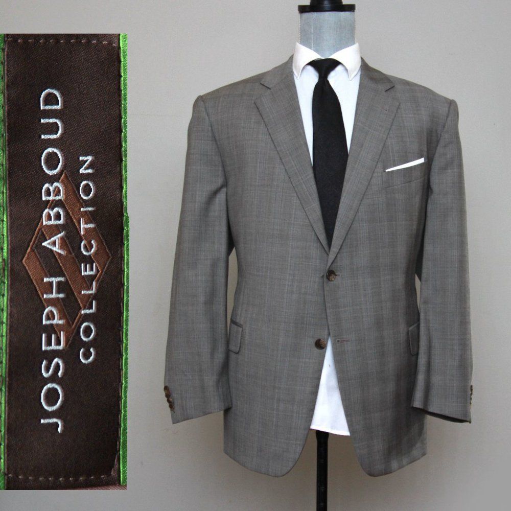 48R Joseph Abboud Men's Blazer Sport Coat Jacket Wool Made in USA C050324